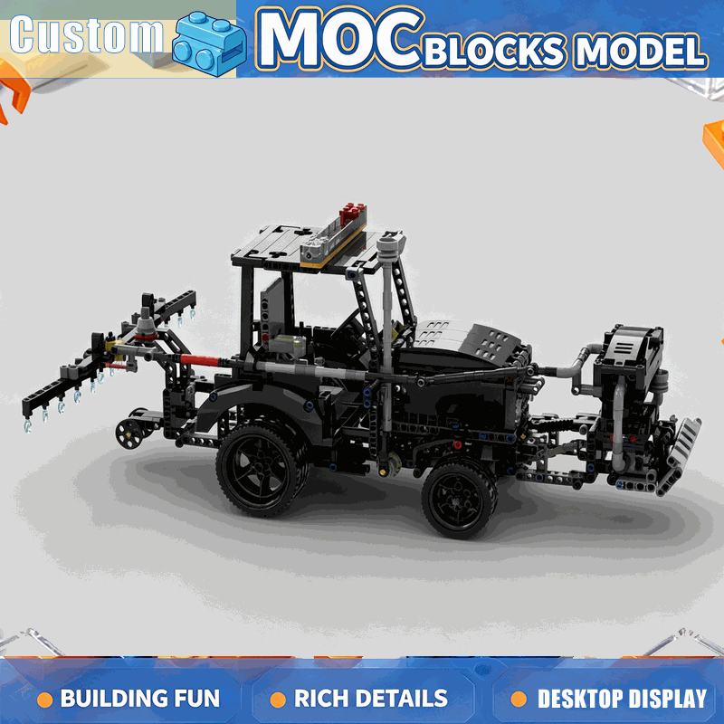 Agriculture Farming Education - 1326PCS Farm Tractor MOC Building Blocks