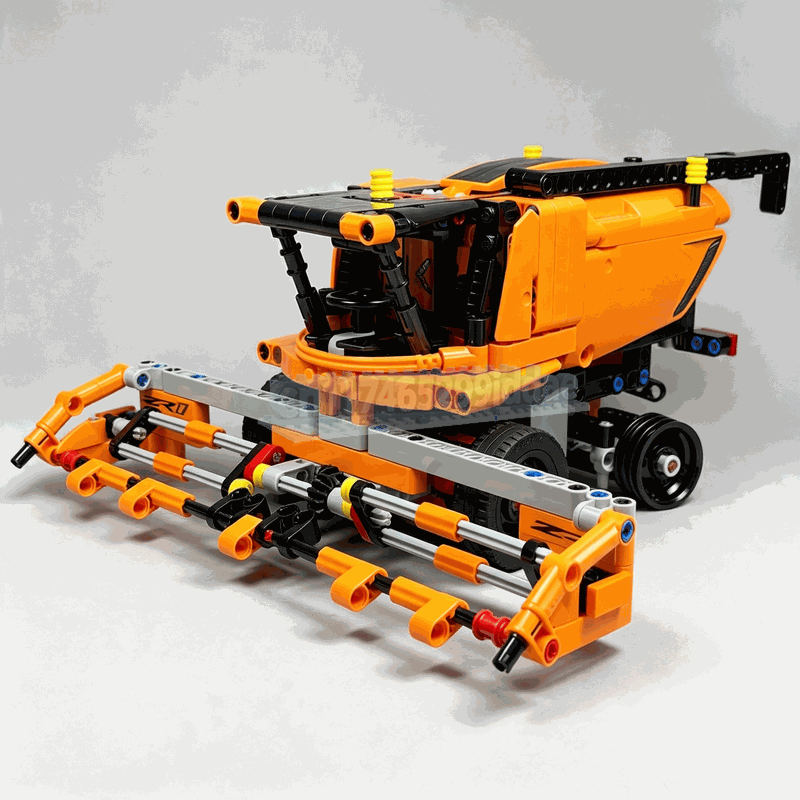 512PCS Combine Harvester MOC A - đánh giá và giá Agriculture Farming Education